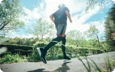 高知環境のトレーニングをしている様子