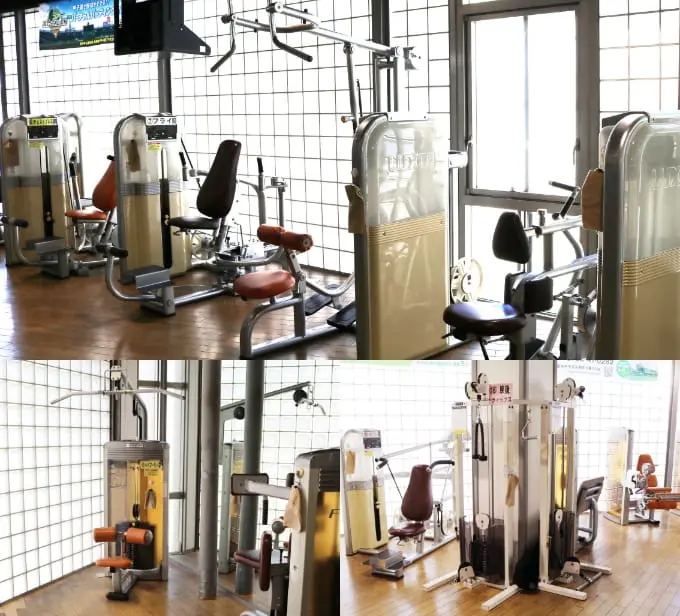 筋力トレーニングの機械