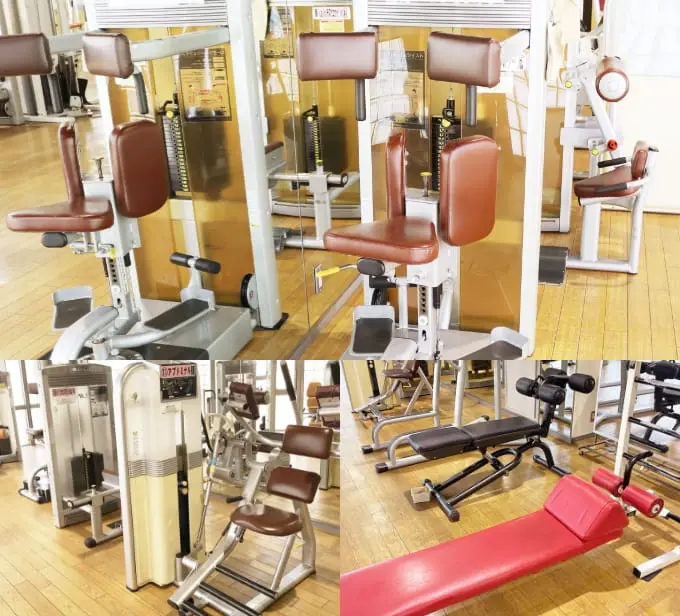 筋力トレーニングの機械