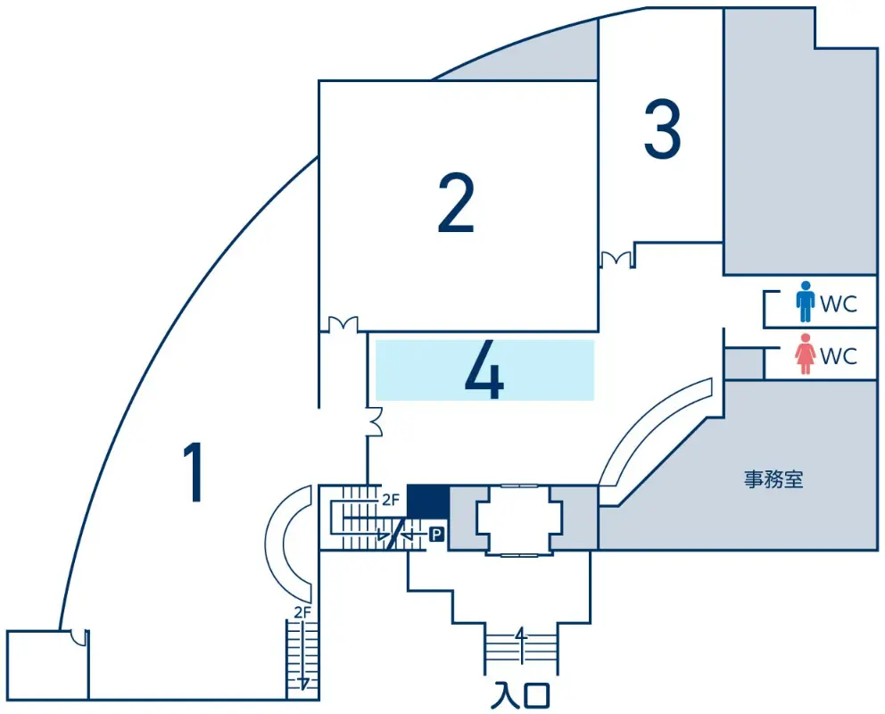 1階フロアマップ