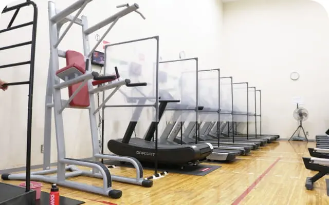 ランニングマシーンの写真