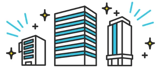 企業がイメージアップしている様子