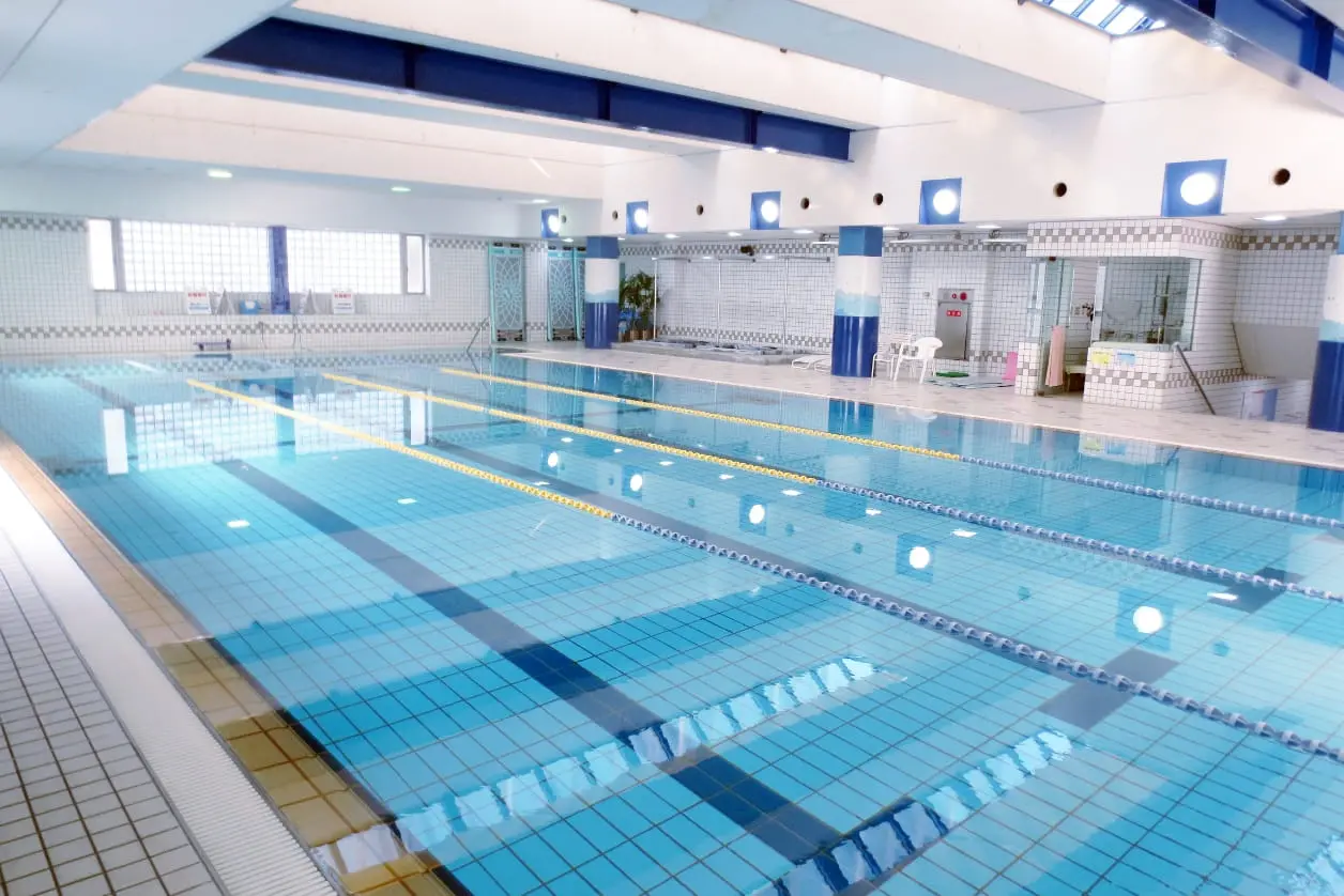 プールエリアの写真